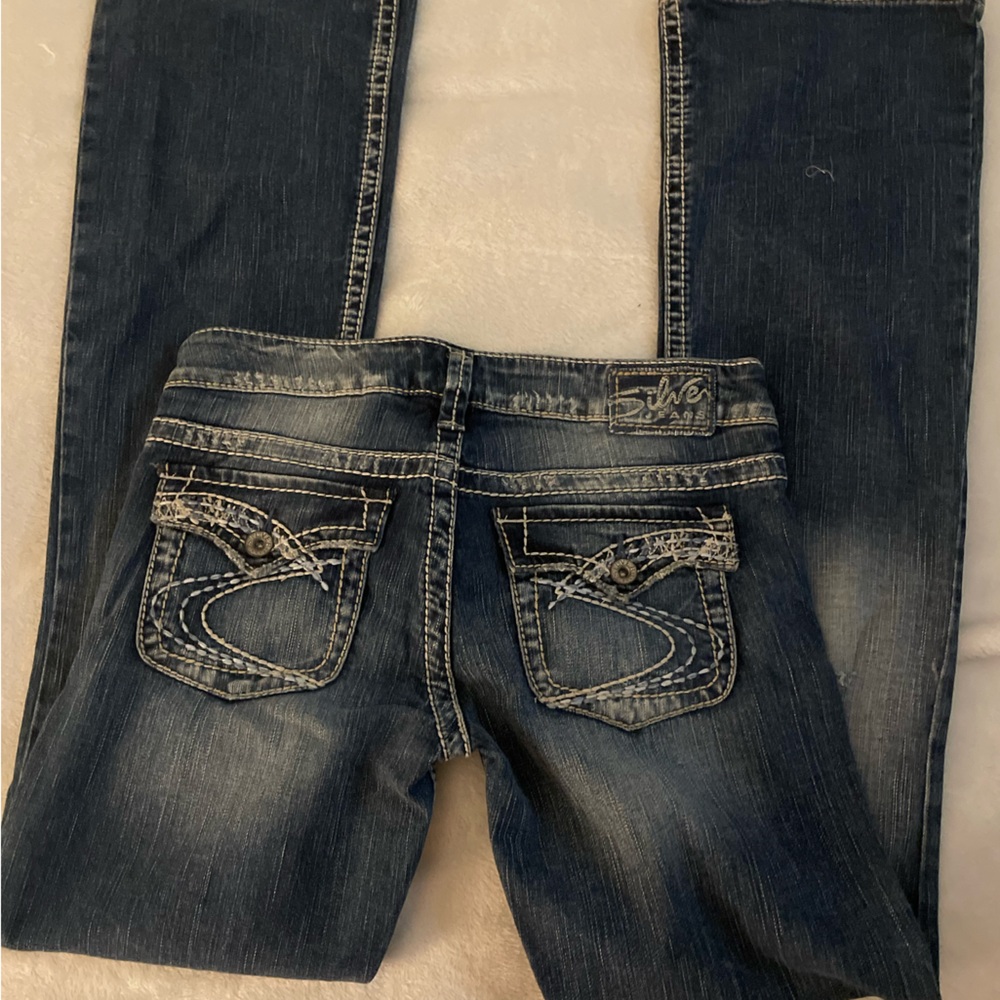 Silver Jeans Bootcut Dark Wash Size 27